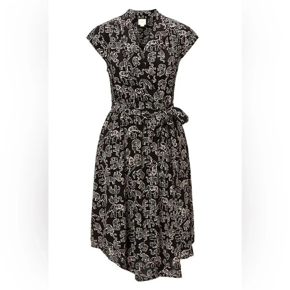 MAEVE by ANTHROPOLOGIE Noronha Wrap Dress - Picture 5 of 11